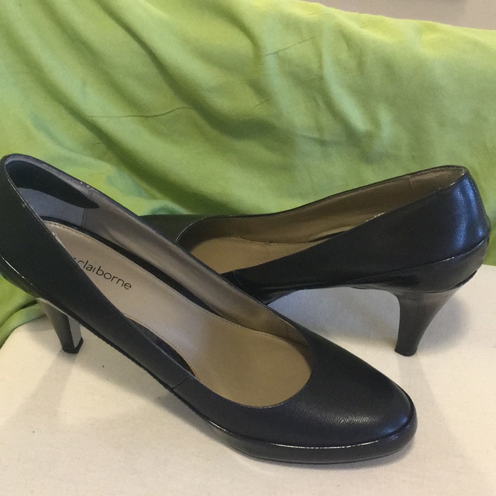 Liz Claiborne leather and patent leather